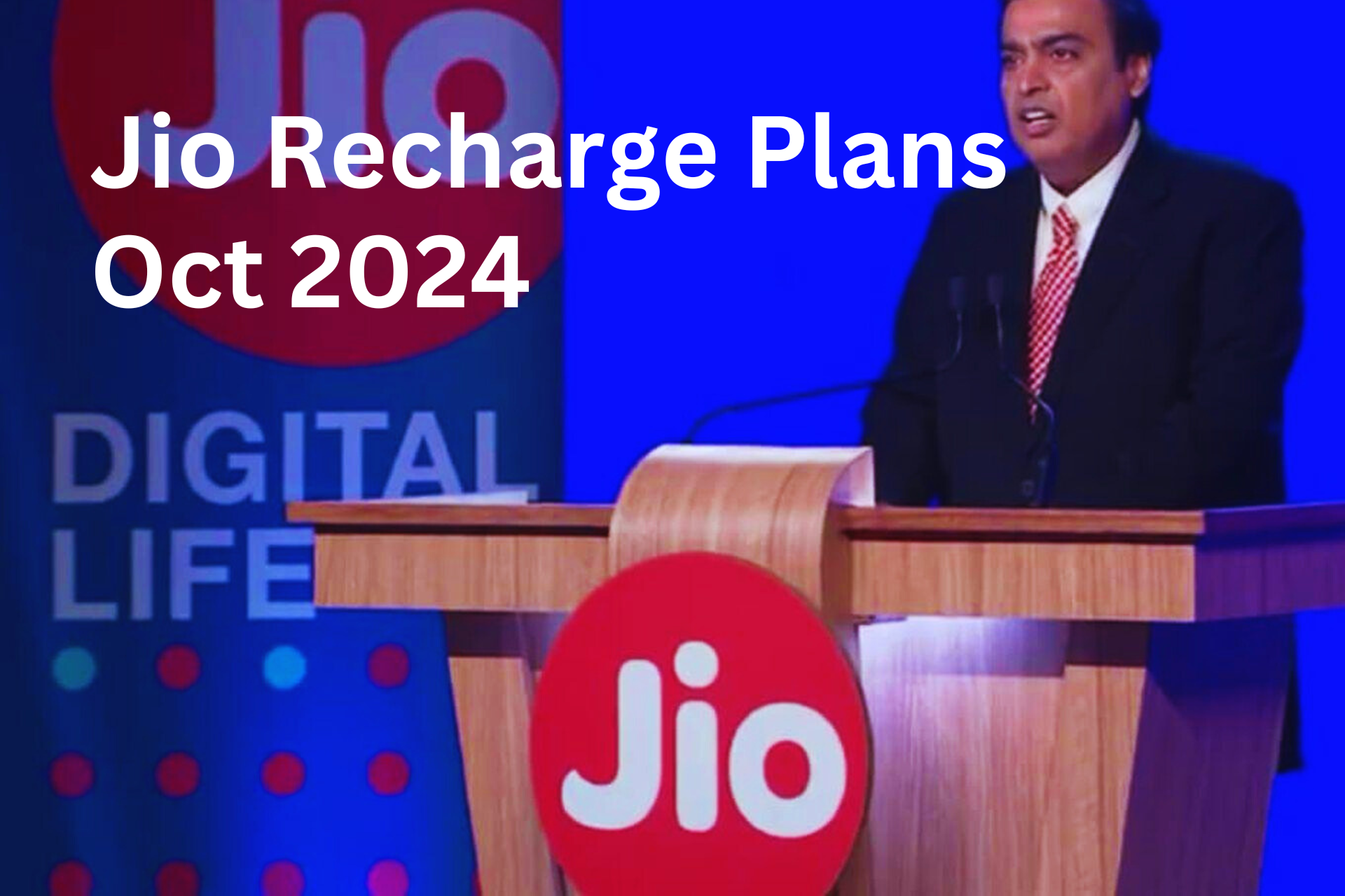 Jio Recharge Plans 2024 (Prepaid - Mobile) - Data, Price and Validity